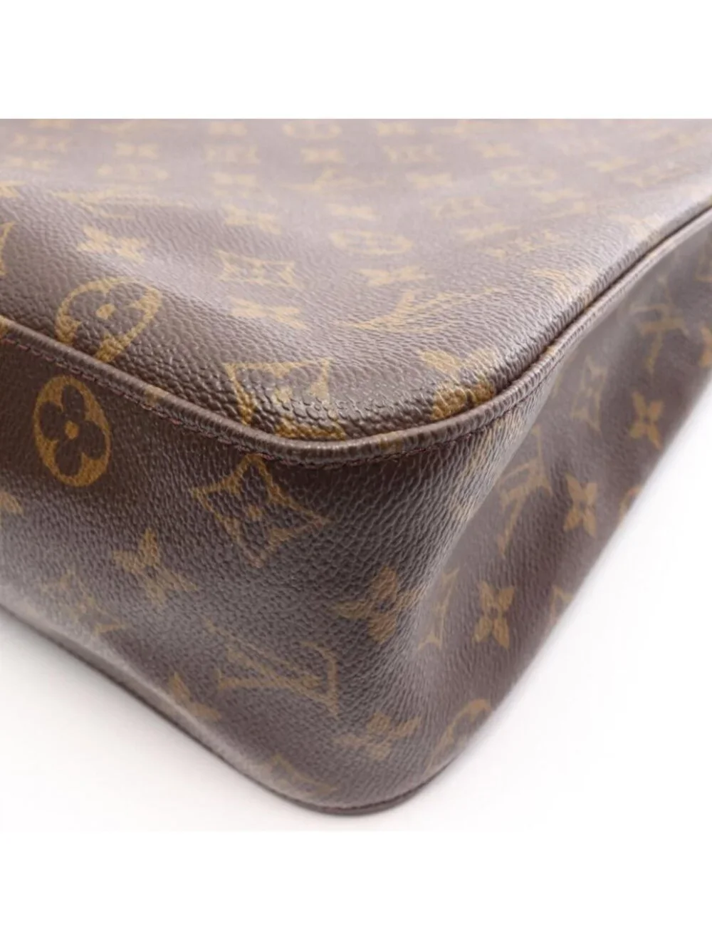 Louis Vuitton Shoulder Bag Looping GM Monogram Canvas Leather